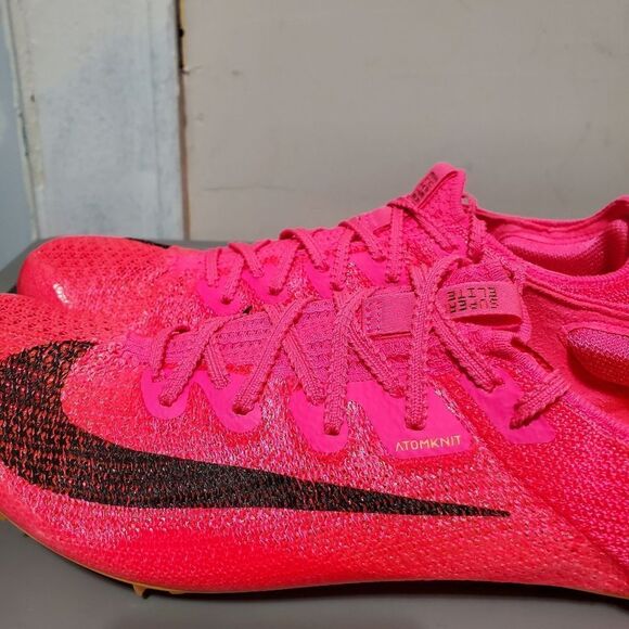 Nike Zoom Superfly Elite 2 Mens Sz 7.5 Sprinter Shoe Pink/Black New With Bag - Picture 5 of 13